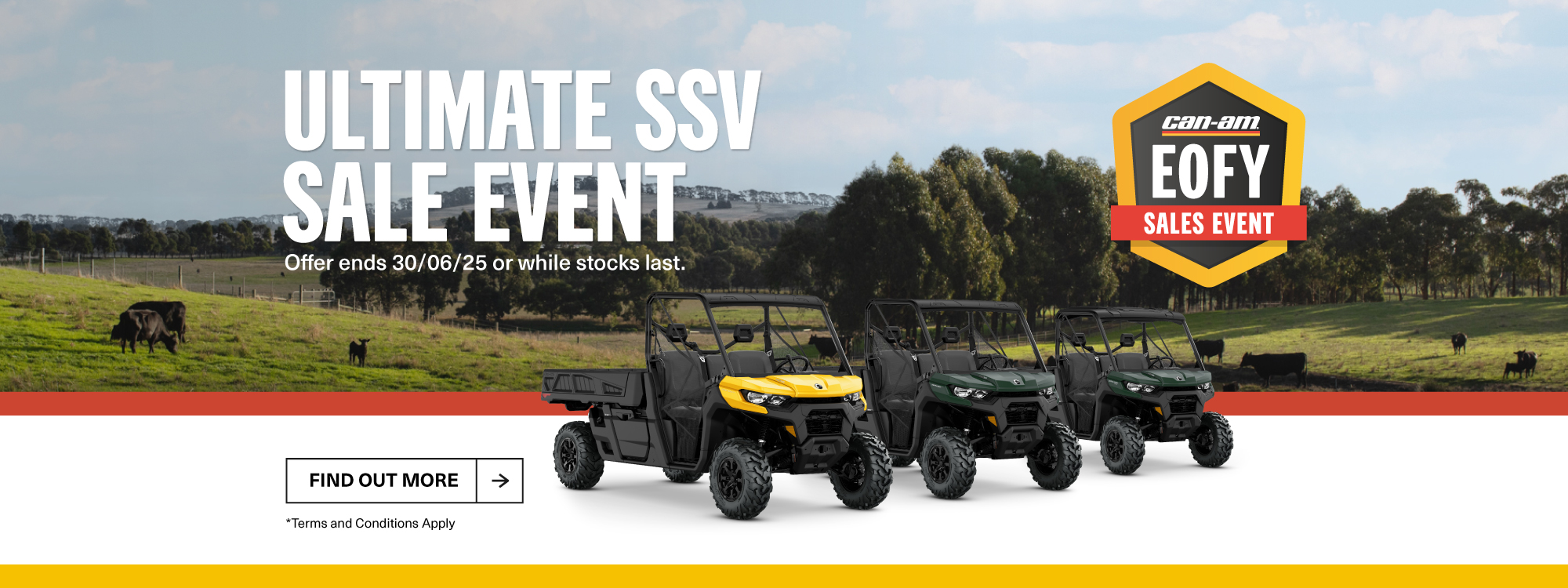 AU Can-Am Off-Road - Q2 Retail Program 2025